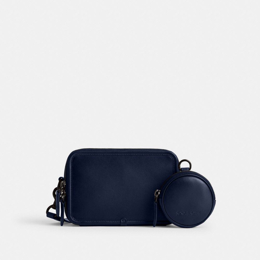 Coach Charter Crossbody With Hybrid Pouch Azuis Escuro | COH866597