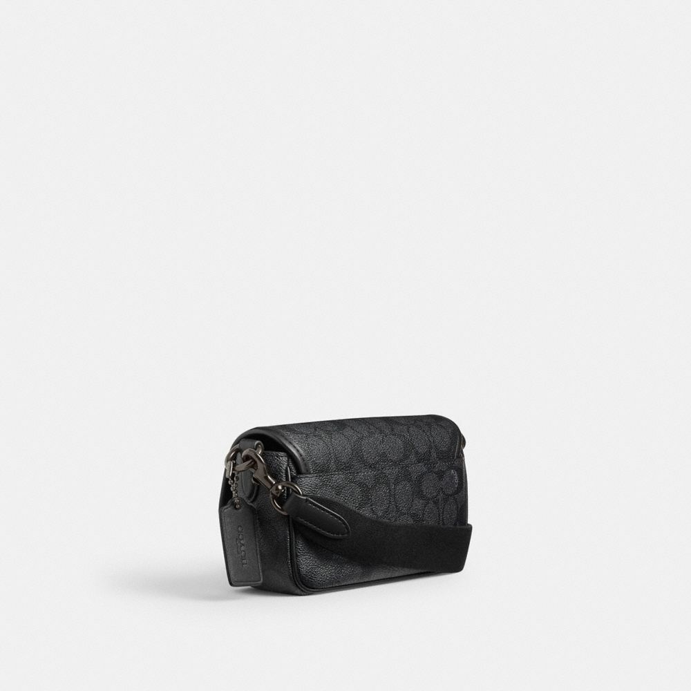 Coach Charter Flap Crossbody 18 In Signature Canvas Cinzentas | COH866610