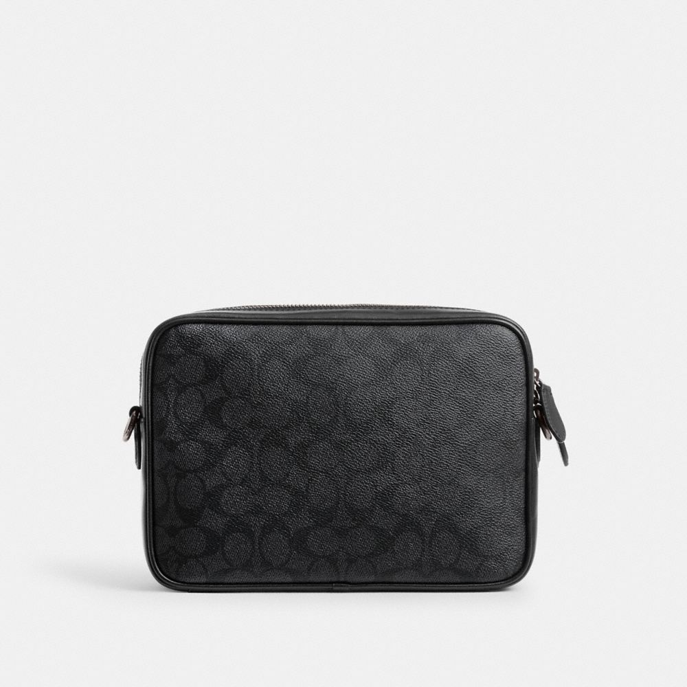 Coach Charter Flap Crossbody 24 In Signature Canvas Cinzentas | COH866612
