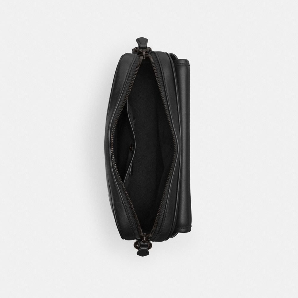 Coach Charter Flap Crossbody 24 Pretas | COH866613