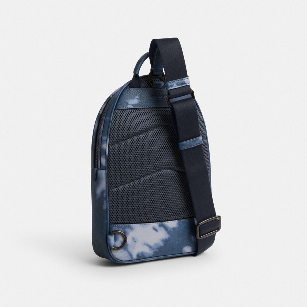 Coach Charter Pack With Tie Dye Print Azul Marinho Multicoloridas | COH866519
