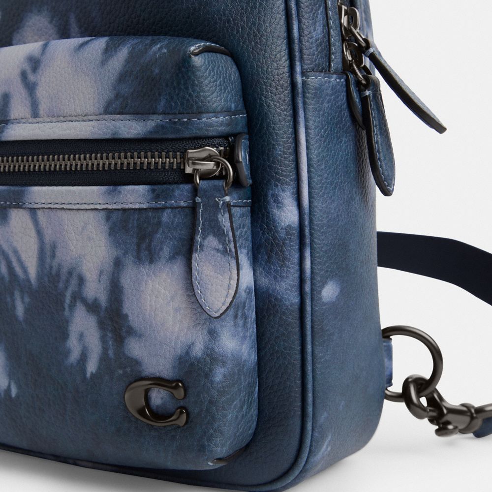 Coach Charter Pack With Tie Dye Print Azul Marinho Multicoloridas | COH866519
