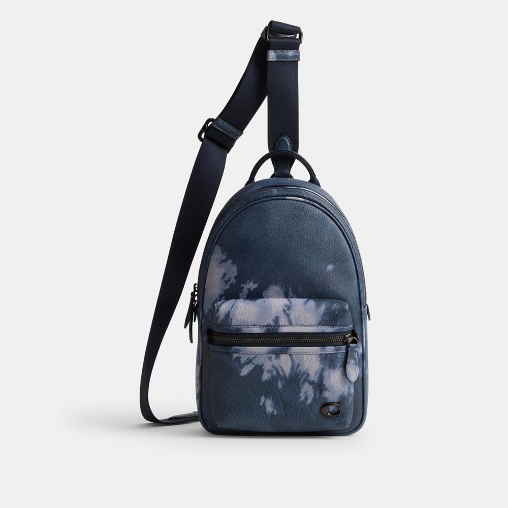 Coach Charter Pack With Tie Dye Print Azul Marinho Multicoloridas | COH866519