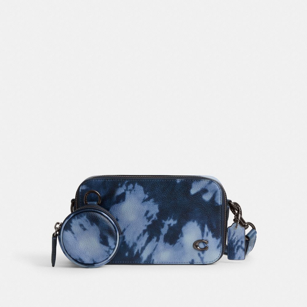 Coach Charter Slim Crossbody With Tie Dye Print Azul Marinho Multicoloridas | COH866602