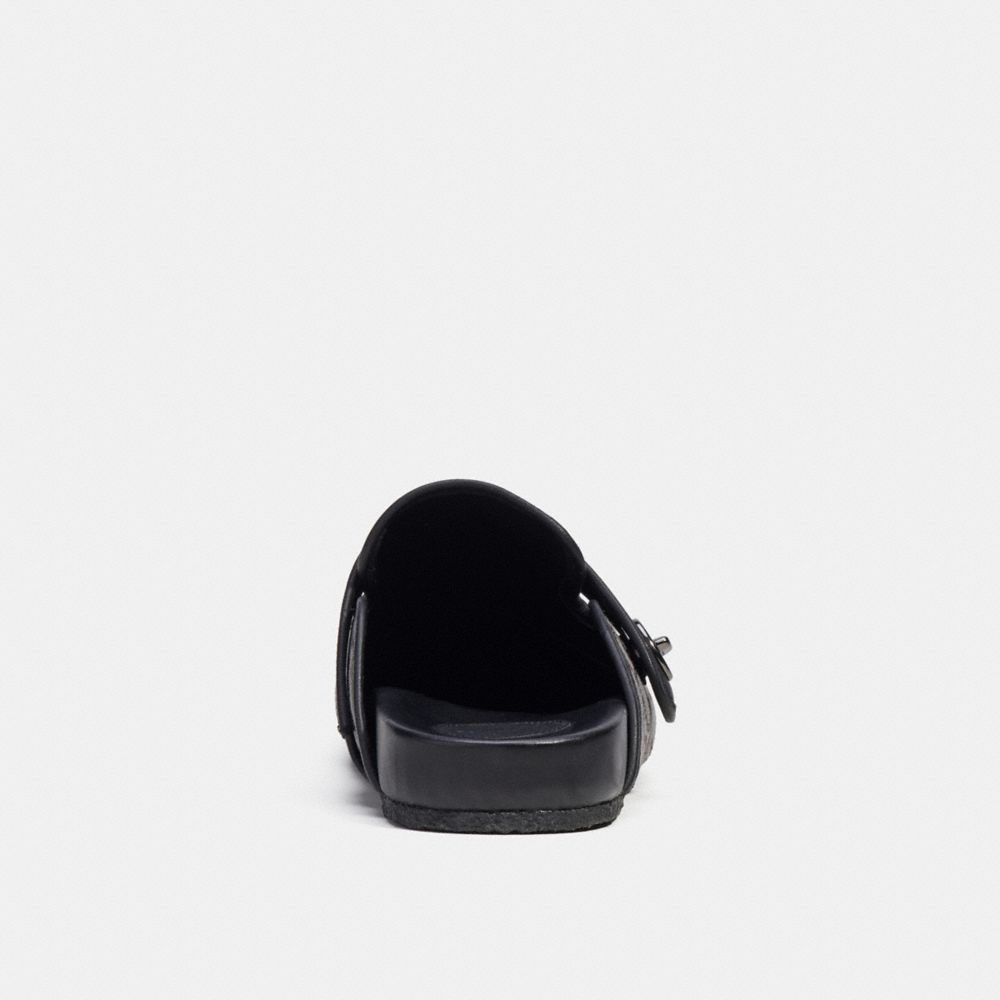 Coach Clog In Signature Jacquard Cinzentas Pretas | COH866843