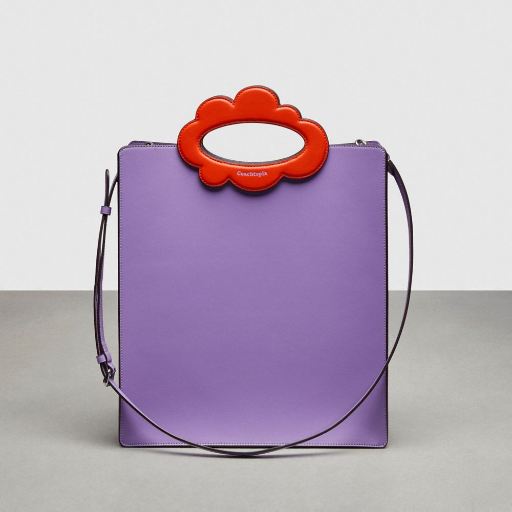 Coach Cloud Handle Tote Laranja | COH866628