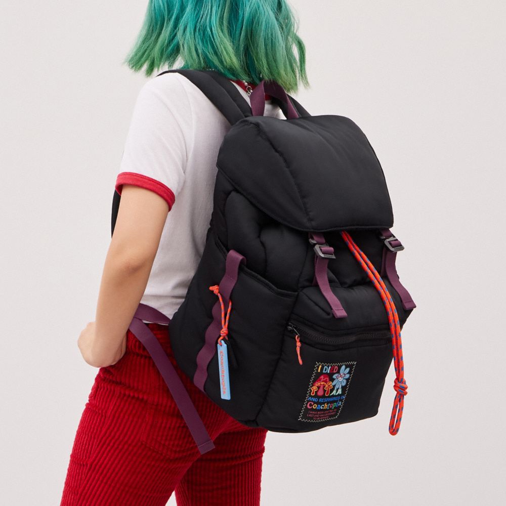 Coach Coachtopia Loop Backpack Pretas | COH865456