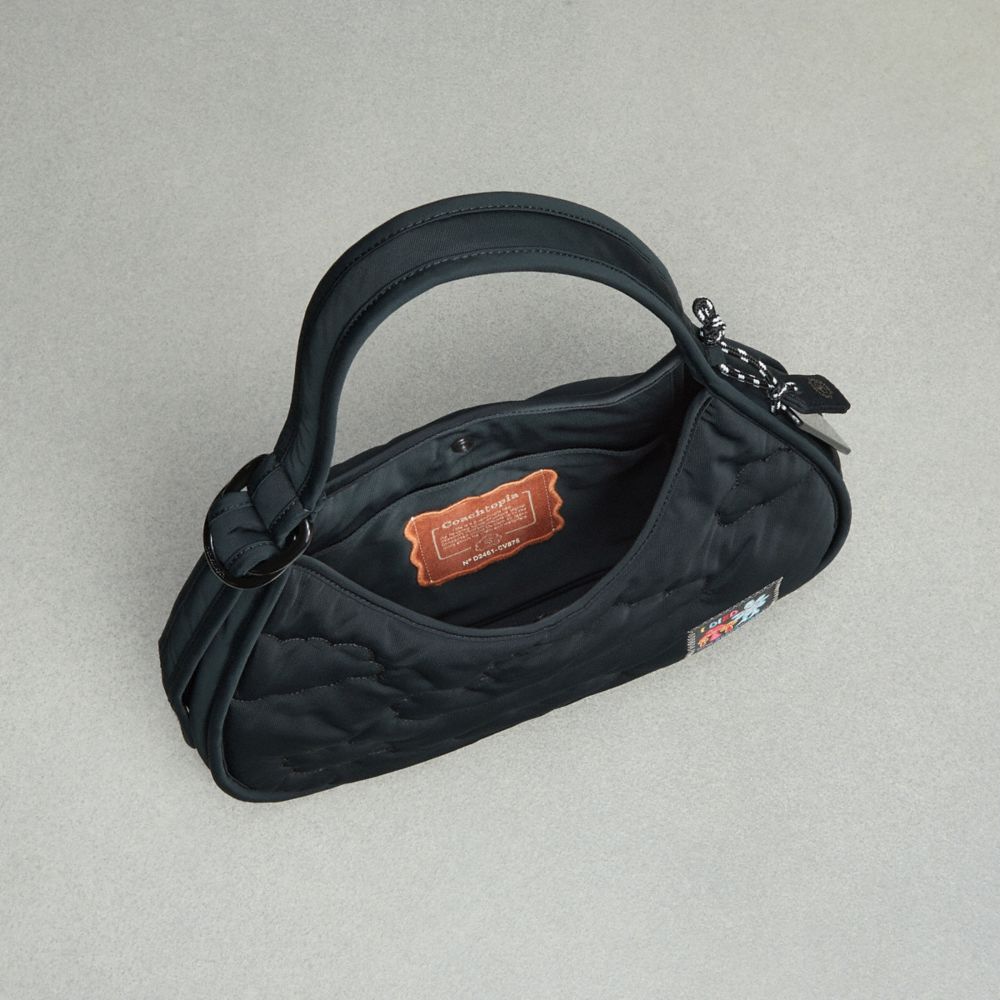 Coach Coachtopia Loop Ergo Bag With Cloud Quilting Pretas | COH864740