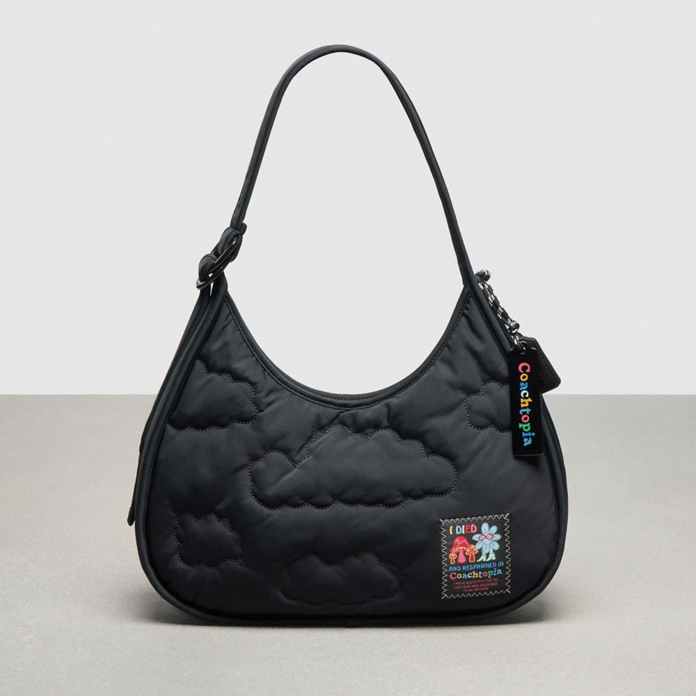 Coach Coachtopia Loop Ergo Bag With Cloud Quilting Pretas | COH865109