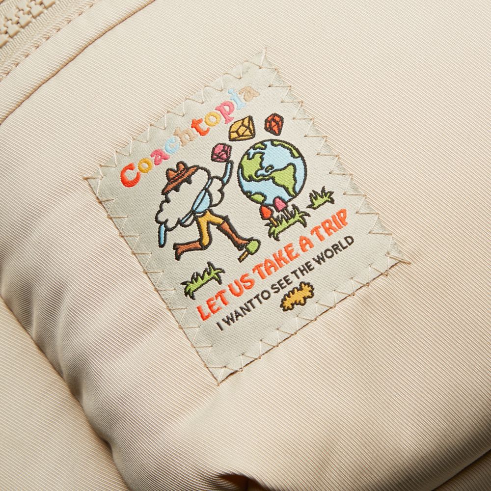 Coach Coachtopia Loop Mini Backpack Bege | COH865452