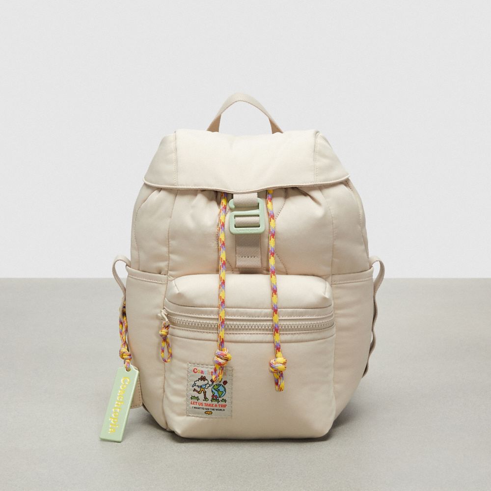 Coach Coachtopia Loop Mini Backpack Bege | COH865452