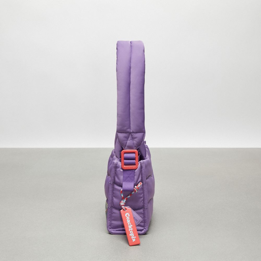 Coach Coachtopia Loop Mini Puffy Tote Roxo | COH865010