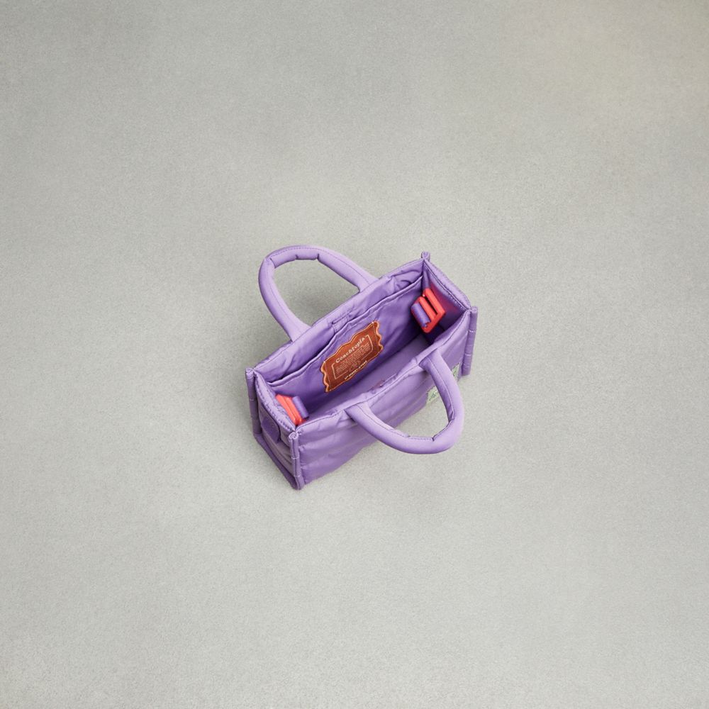 Coach Coachtopia Loop Mini Puffy Tote Roxo | COH865010