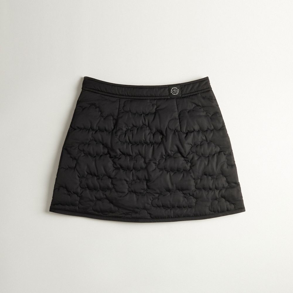 Coach Coachtopia Loop Quilted Cloud Skirt Pretas | COH866025