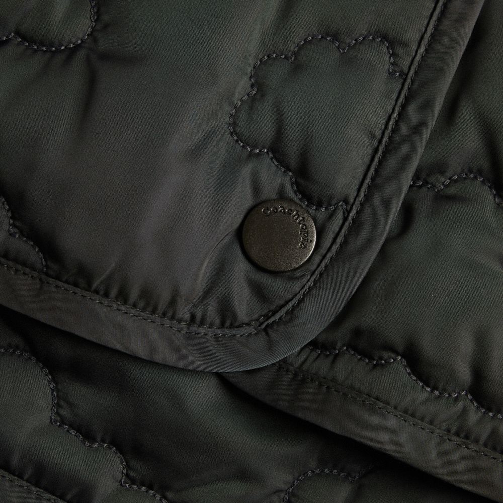 Coach Coachtopia Loop Quilted Cloud Skirt Pretas | COH866025