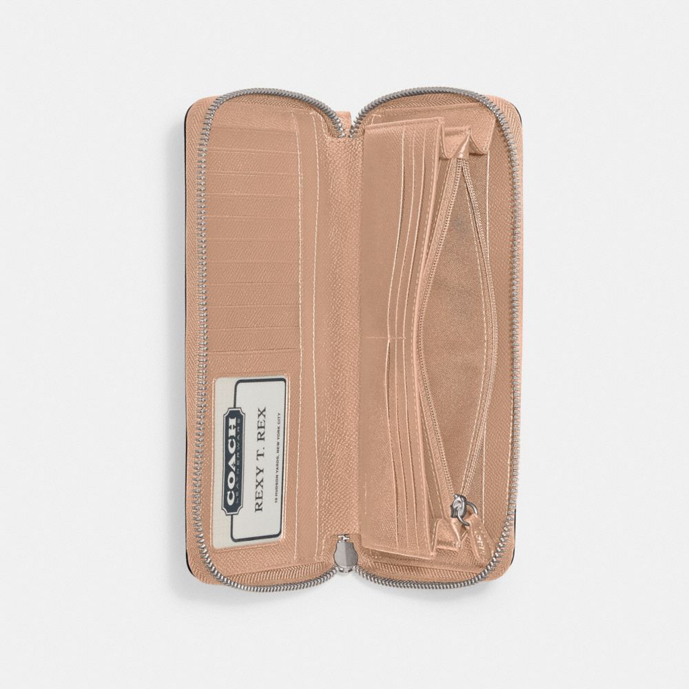 Coach Continental Wallet Prateadas | COH865628