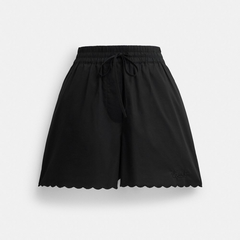 Coach Cotton Set Shorts In Organic Cotton Pretas | COH866045