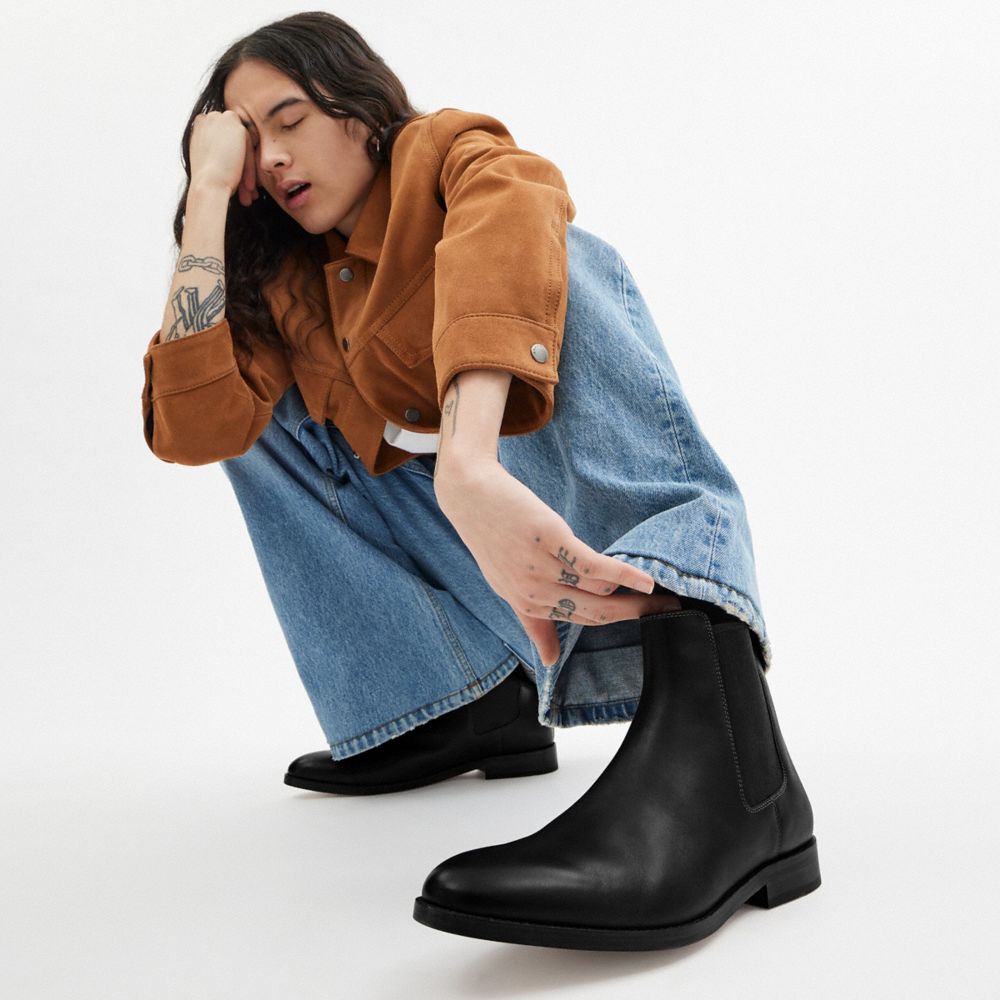 Coach Dalton Chelsea Boot Pretas | COH866851