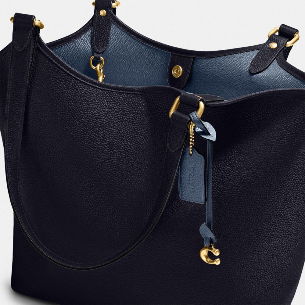 Coach Day Tote Bag Azul Marinho | COH865012