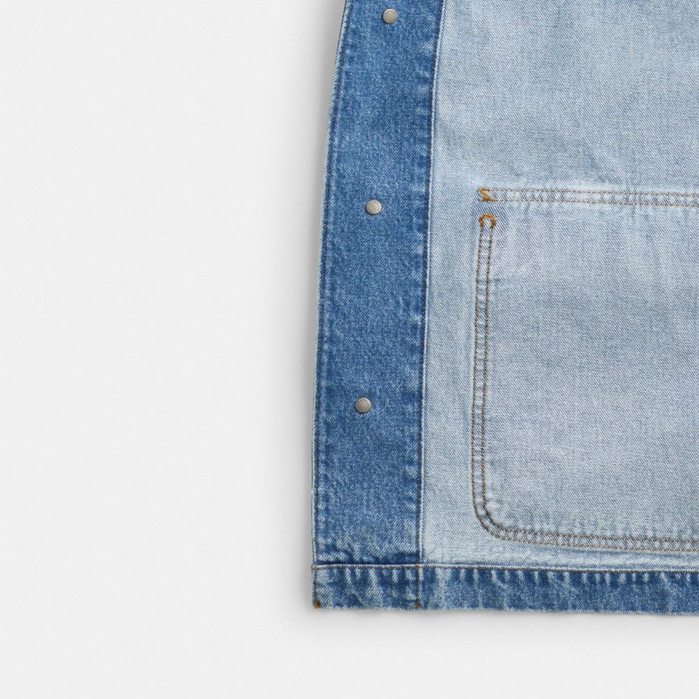 Coach Denim Chore Jacket Luz Azul Claro | COH866864