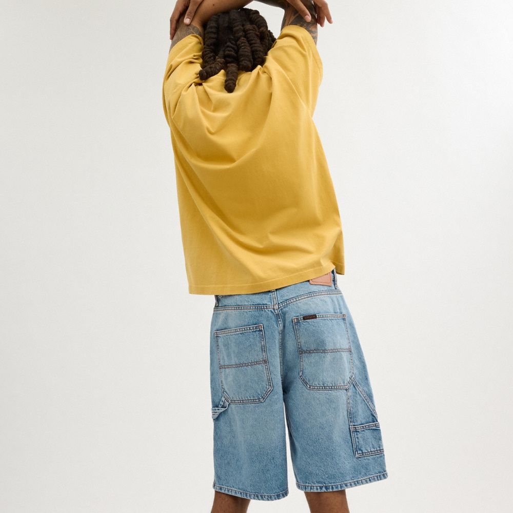 Coach Denim Shorts Luz Azul Claro | COH866943
