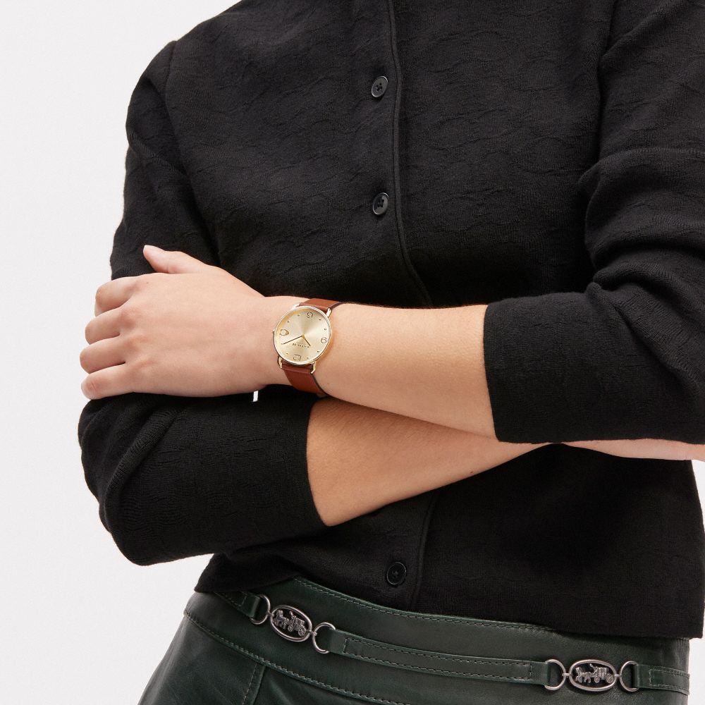 Coach Elliot Watch, 36 Mm Marrom | COH866958