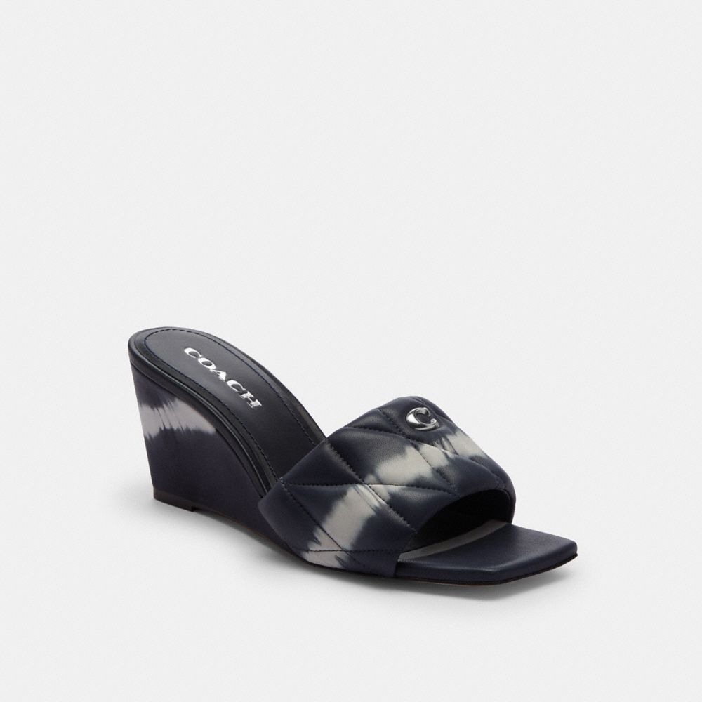 Coach Emma Wedge With Tie Dye Azul Marinho | COH865753