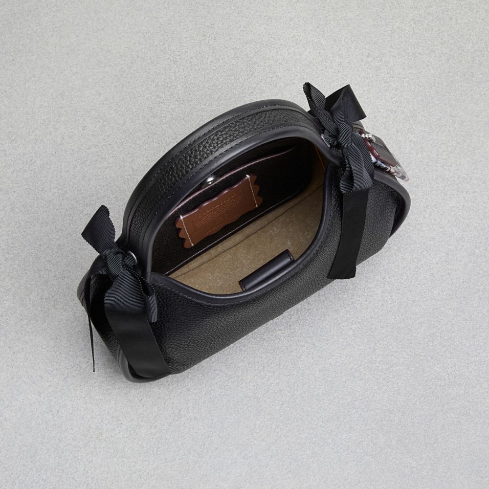 Coach Ergo Bag In Coachtopia Leather: Bows Pretas | COH864854