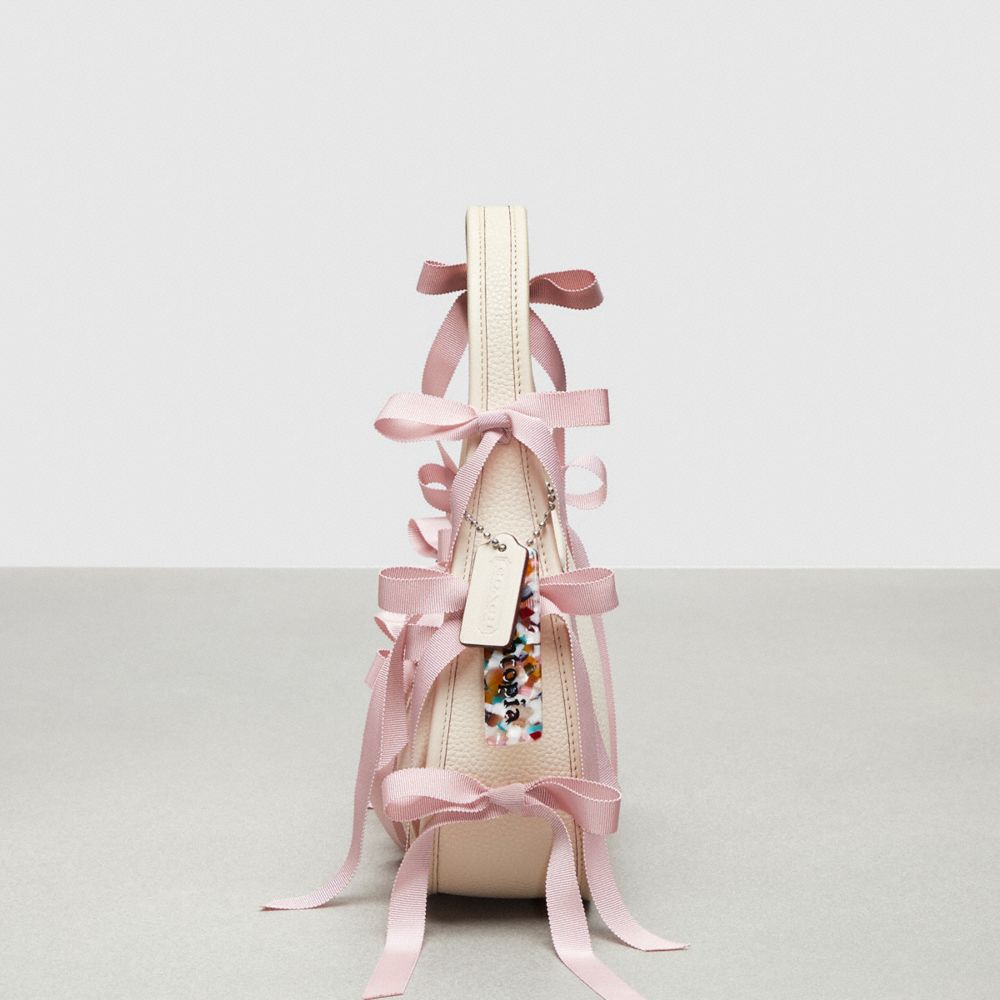 Coach Ergo Bag In Coachtopia Leather: Bows All Over Bege | COH864867