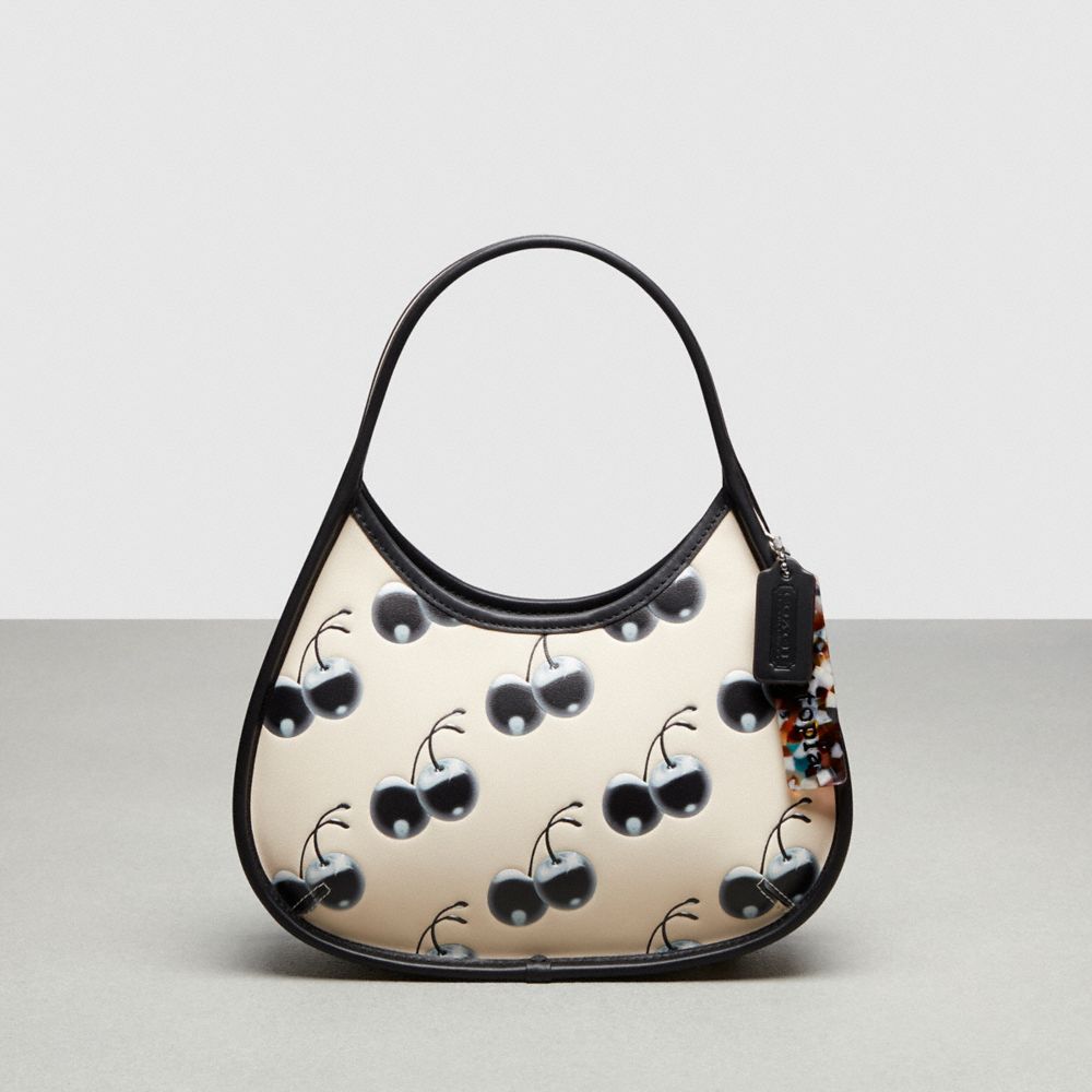 Coach Ergo Bag In Coachtopia Leather With Cherry Print Pretas Multicoloridas | COH865154