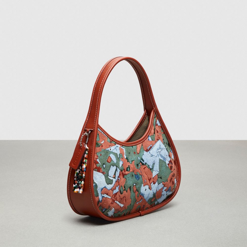 Coach Ergo Bag In Patchwork Upcrushed Upcrafted Leather Verdes Azul Anil Multicoloridas | COH864824