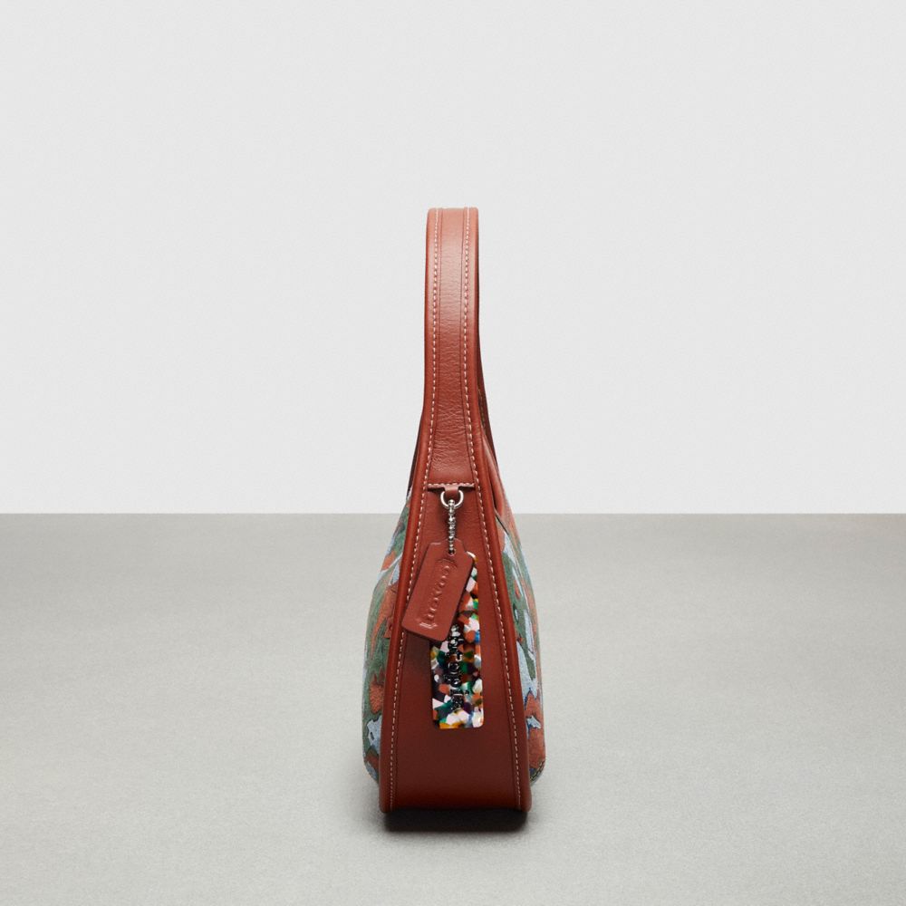 Coach Ergo Bag In Patchwork Upcrushed Upcrafted Leather Verdes Azul Anil Multicoloridas | COH864824