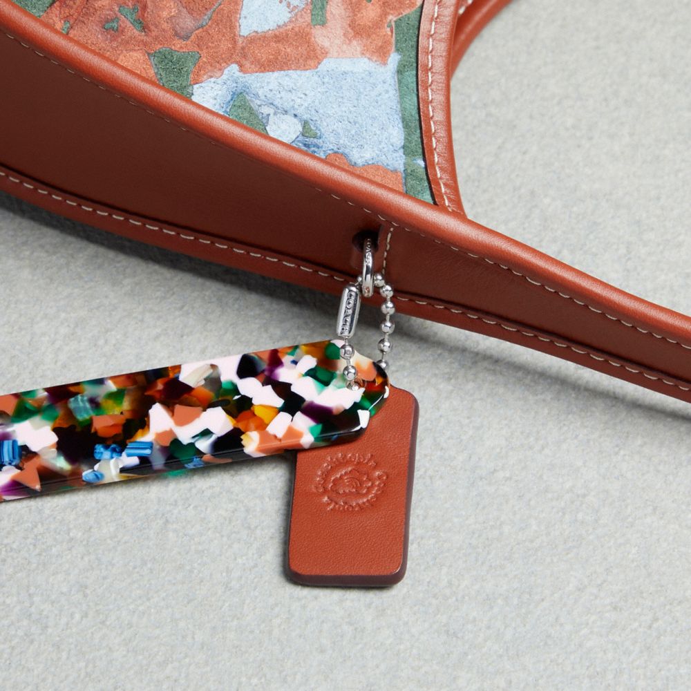 Coach Ergo Bag In Patchwork Upcrushed Upcrafted Leather Verdes Azul Anil Multicoloridas | COH864824