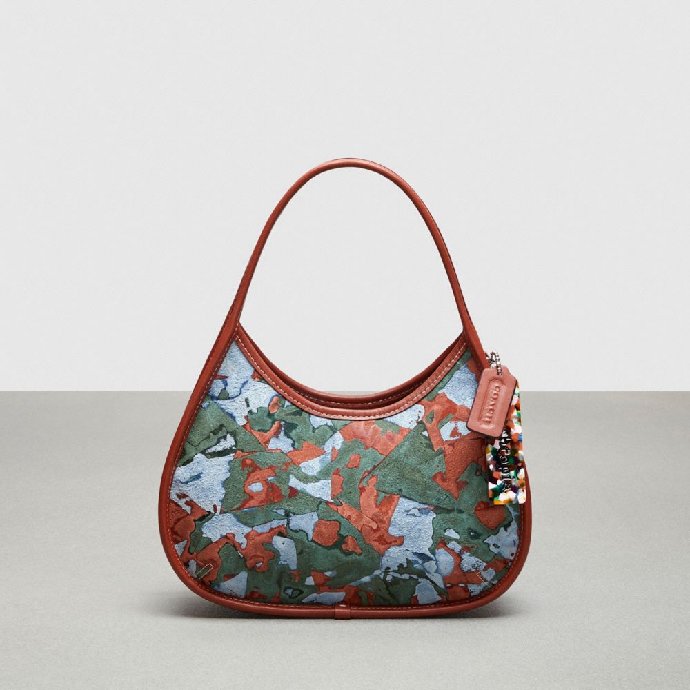 Coach Ergo Bag In Patchwork Upcrushed Upcrafted Leather Verdes Azul Anil Multicoloridas | COH864824
