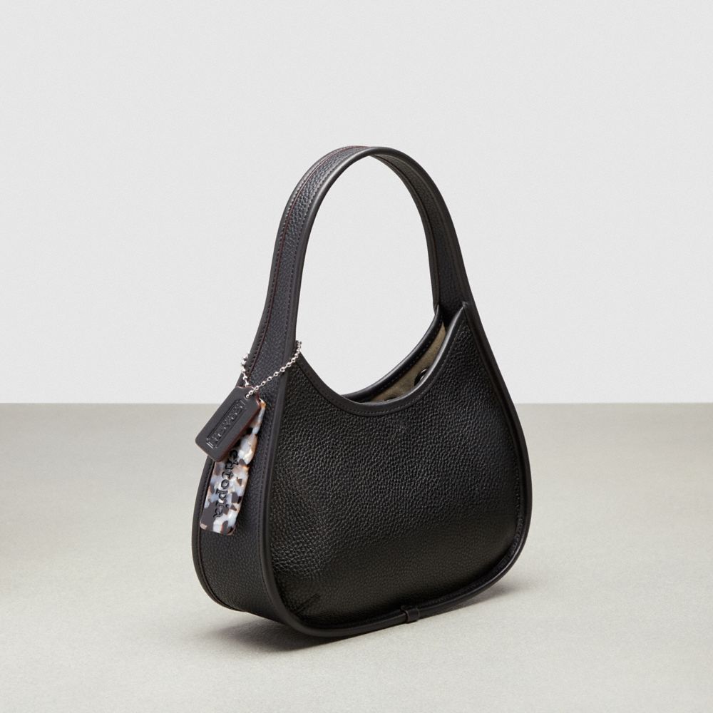Coach Ergo Bag In Pebbled Coachtopia Leather: Grommets Pretas | COH864816