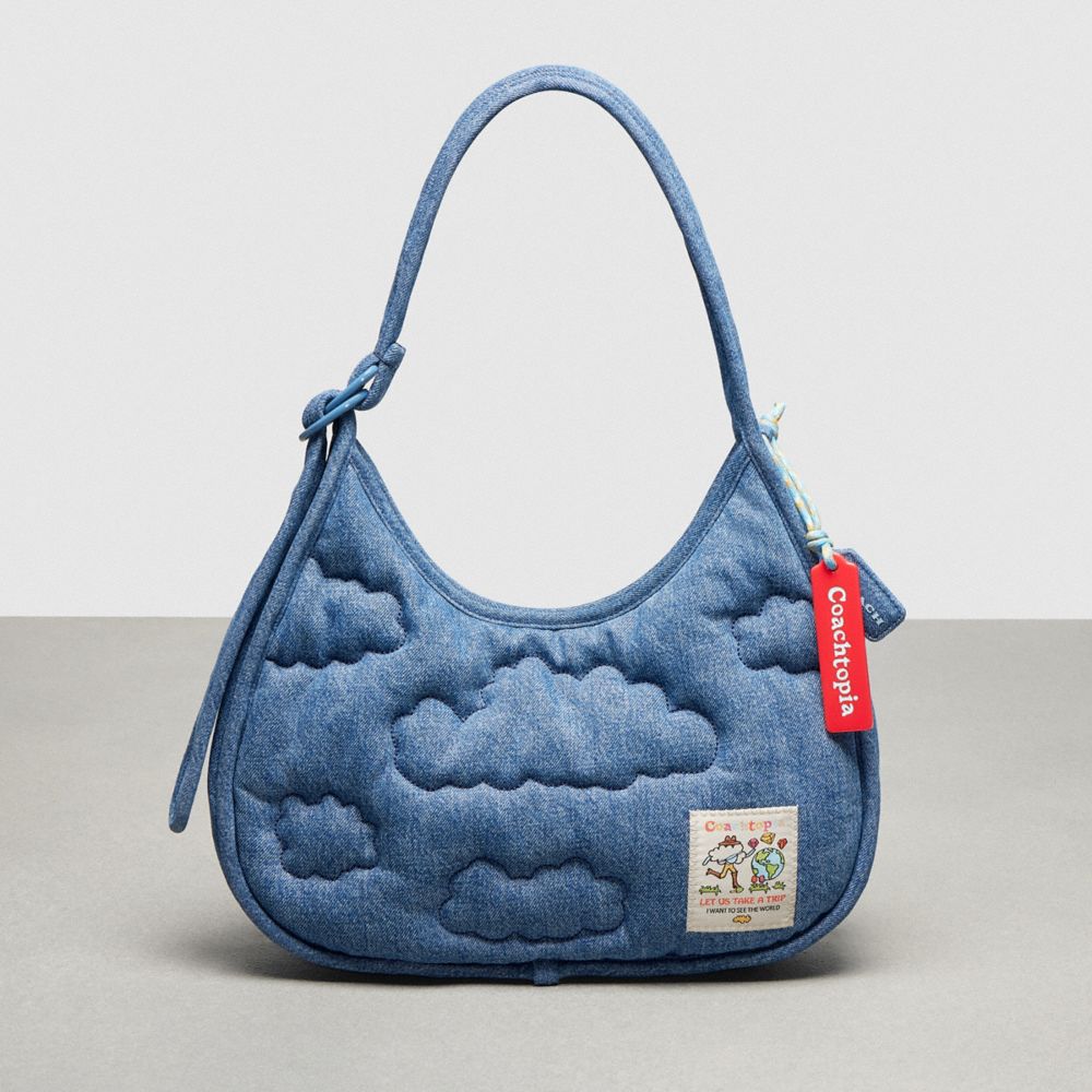 Coach Ergo Bag With Cloud Quilting Azuis | COH864871