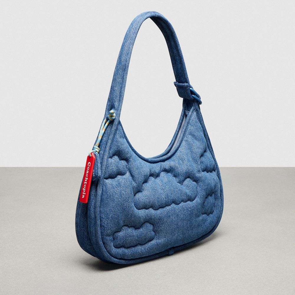 Coach Ergo Bag With Cloud Quilting Azuis | COH865146