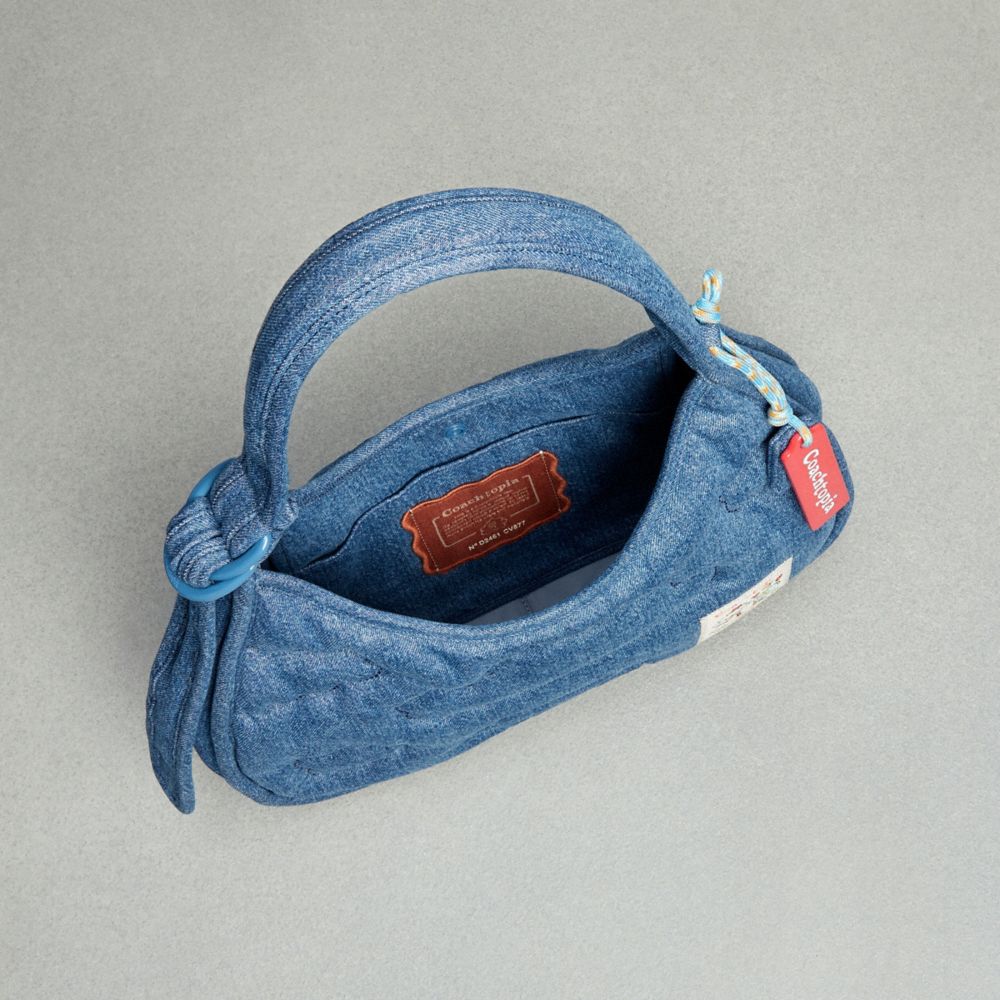 Coach Ergo Bag With Cloud Quilting Azuis | COH865146