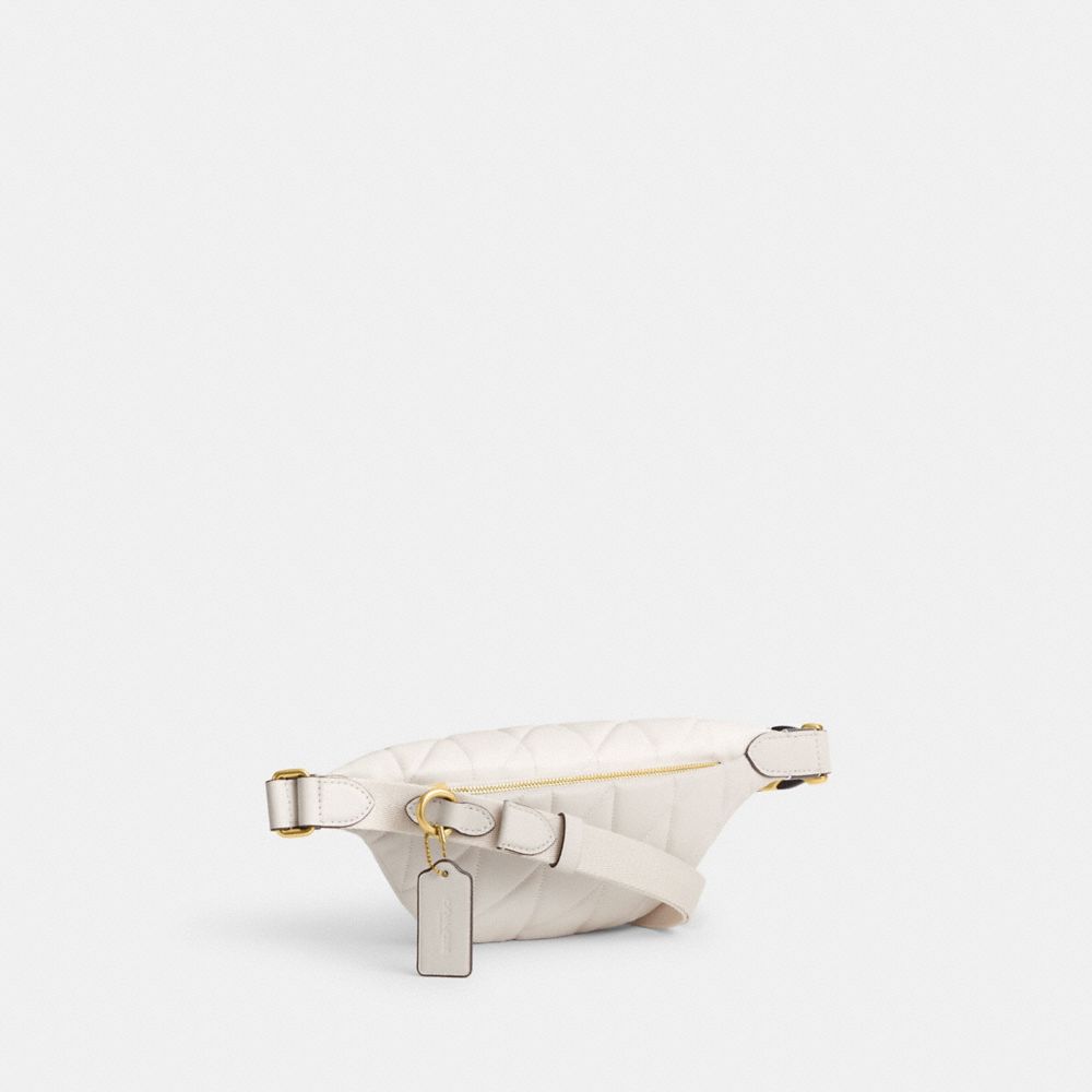 Coach Essential Belt Bag With Pillow Quilting Branco | COH865442