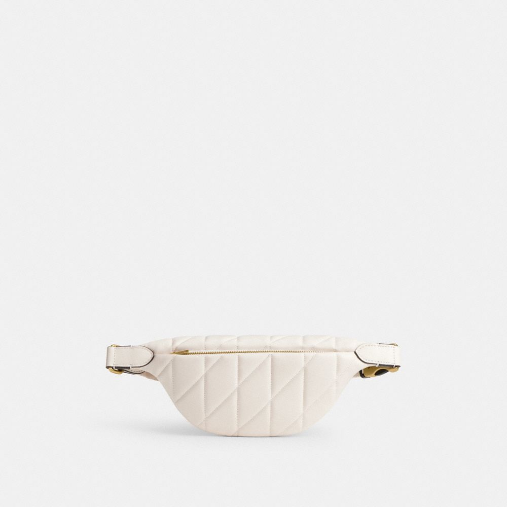 Coach Essential Belt Bag With Pillow Quilting Branco | COH865442