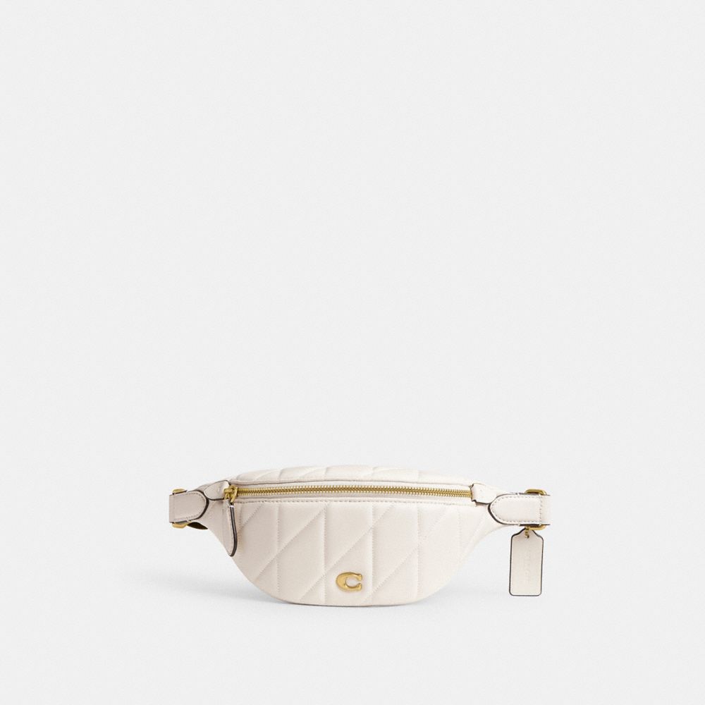 Coach Essential Belt Bag With Pillow Quilting Branco | COH865442