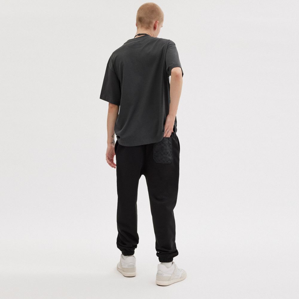Coach Essential Solid Joggers Pretas | COH866027