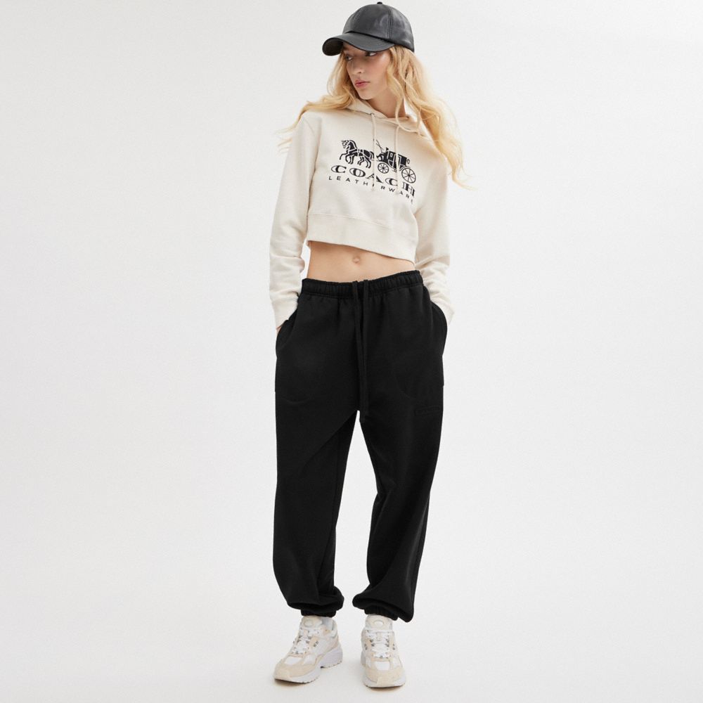 Coach Essential Solid Joggers Pretas | COH866027