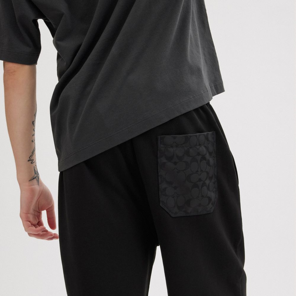 Coach Essential Solid Joggers Pretas | COH866027