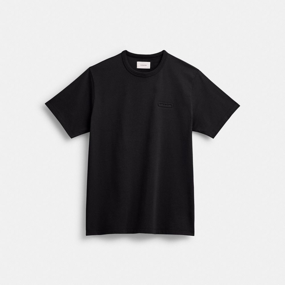 Coach Essential T Shirt Pretas | COH866914