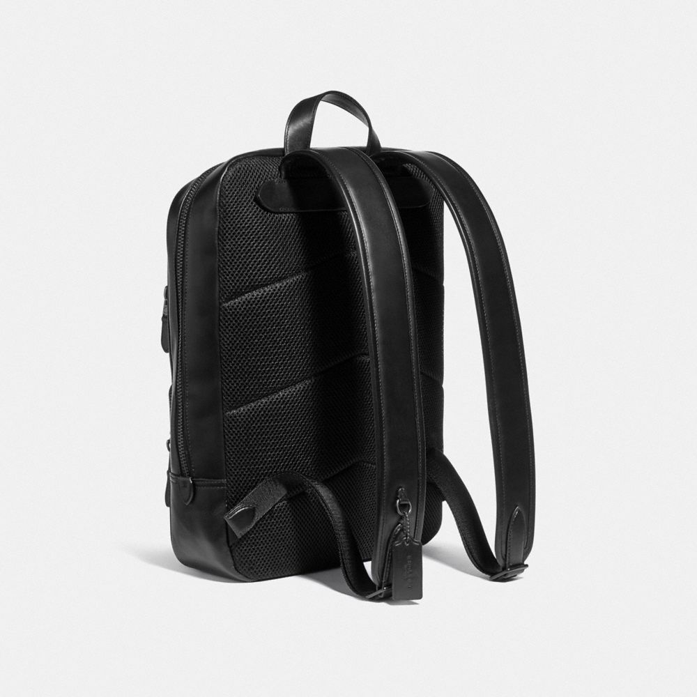Coach Gotham Backpack In Signature Canvas Pretas Cobre Cinzentas Pretas | COH865463