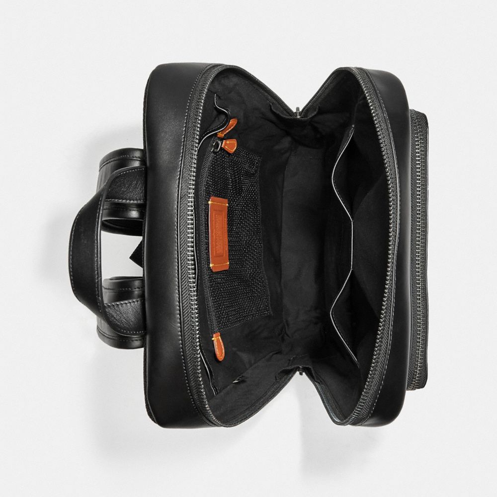 Coach Gotham Backpack In Signature Canvas Pretas Cobre Cinzentas Pretas | COH865463