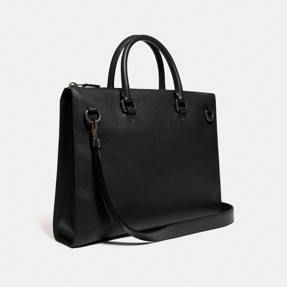 Coach Gotham Folio Bag Pretas Cobre Pretas | COH866532