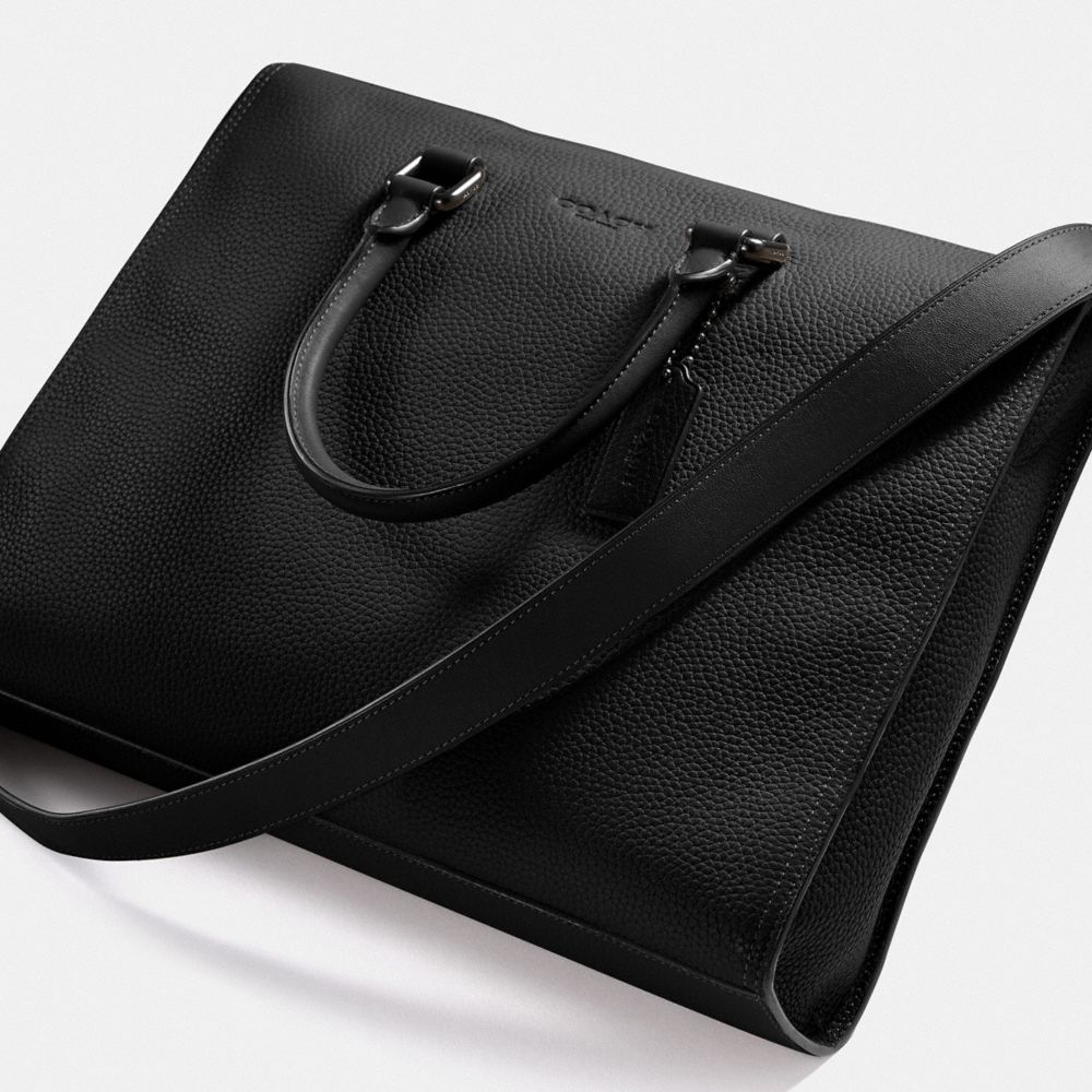 Coach Gotham Folio Bag Pretas Cobre Pretas | COH866532