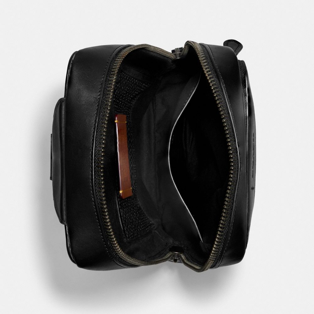 Coach Gotham Pack In Signature Canvas Pretas Cobre Cinzentas Pretas | COH865461
